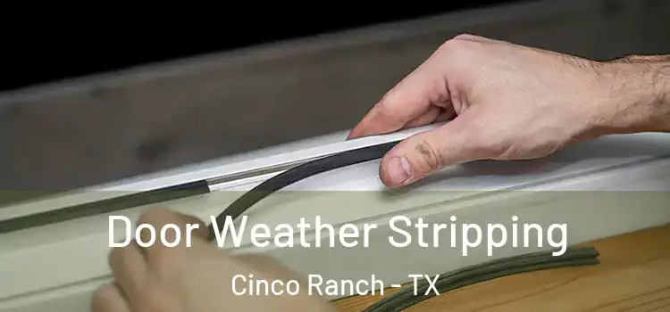 Door Weather Stripping Cinco Ranch - TX